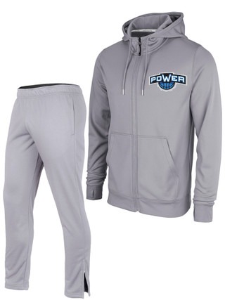 Bộ áo hoodie có khóa kéo toàn thân thấm hút mồ hôi hiệu suất cao dành cho người lớn